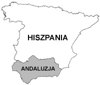 Andaluzja jest jedną z prowincji Hiszpanii