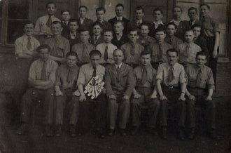 Młodzież z organizacji OMTUR - 1948r.