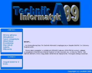 Klasa 2 Tia - technik informatyk - matura 2009r. - zobacz stronę www Klasa 2 Tia - technik informatyk - matura 2009r. - zobacz stronę www