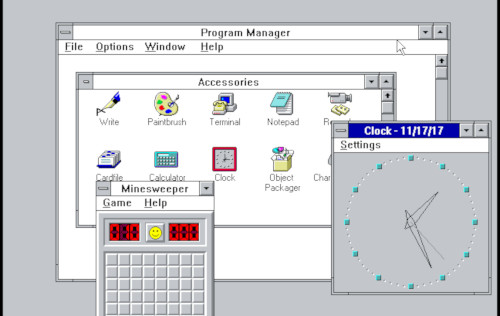 Windows 3.11 - nakładka graficzna na system operacyjny MS-DOS Windows 3.11 - nakładka graficzna na system operacyjny MS-DOS