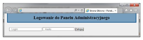 Panel Administracyjny